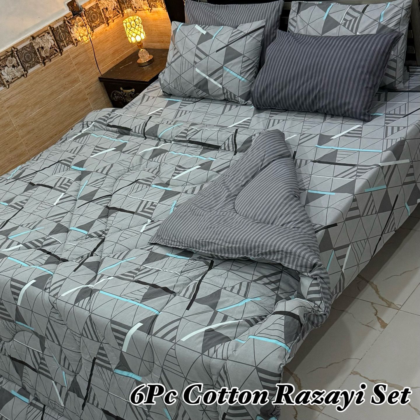B ..6PC Cotton Vicky Razayi Set🔥