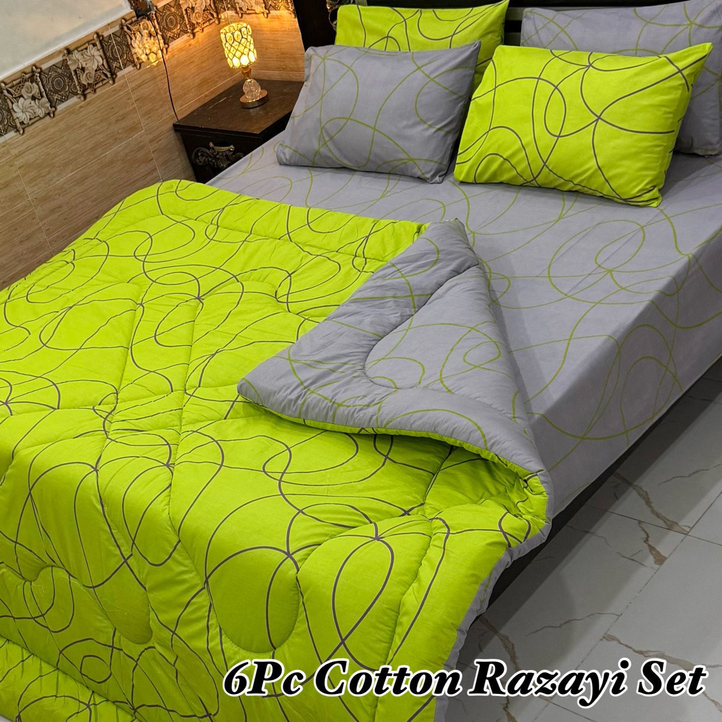 B ..6PC Cotton Vicky Razayi Set🔥