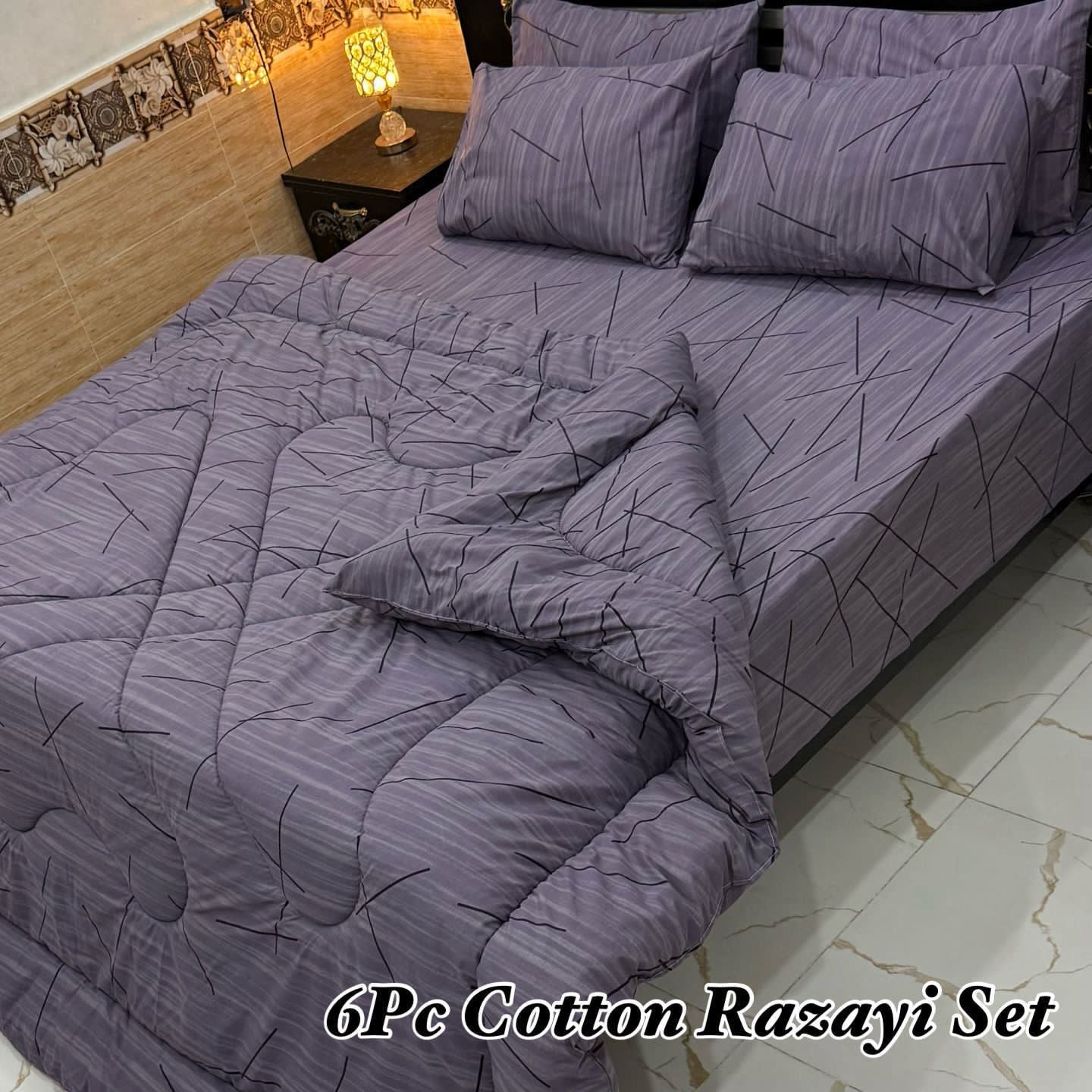 B ..6PC Cotton Vicky Razayi Set🔥