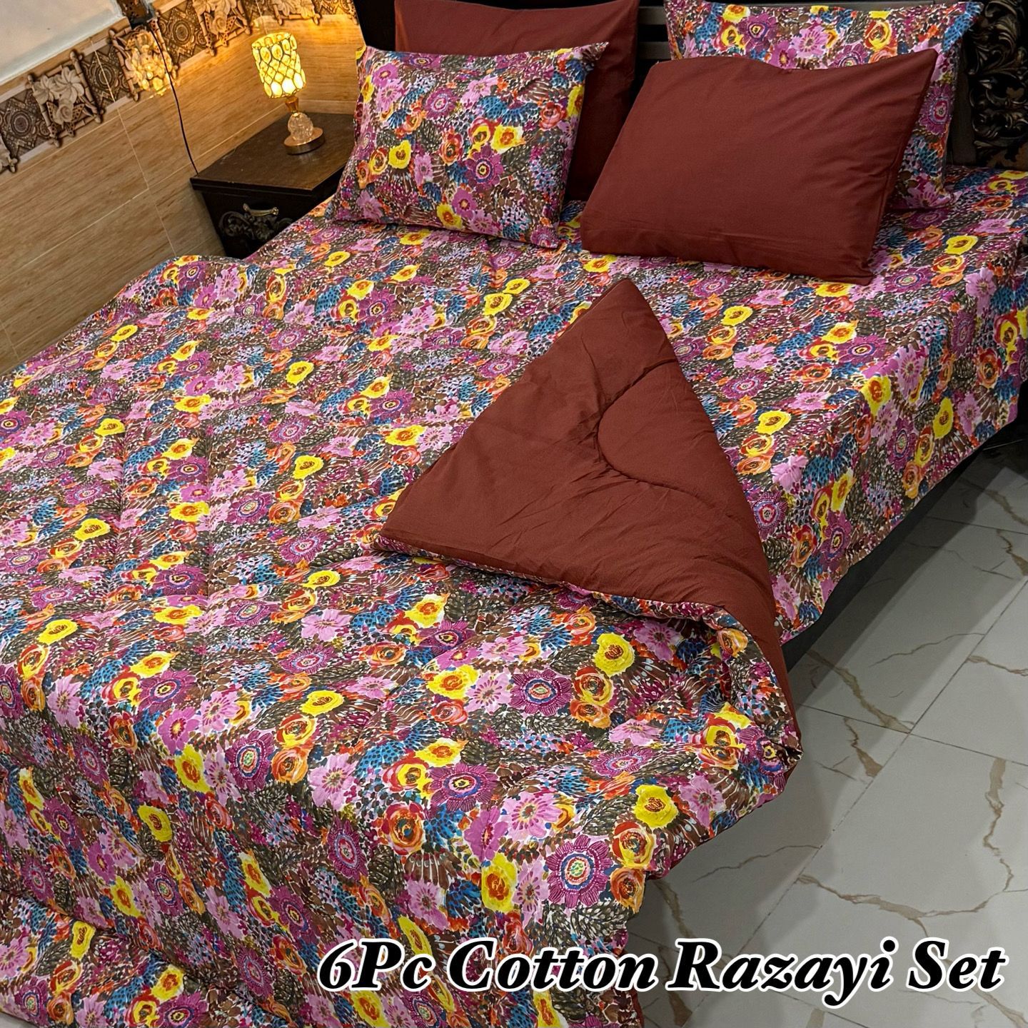 B ..6PC Cotton Vicky Razayi Set🔥