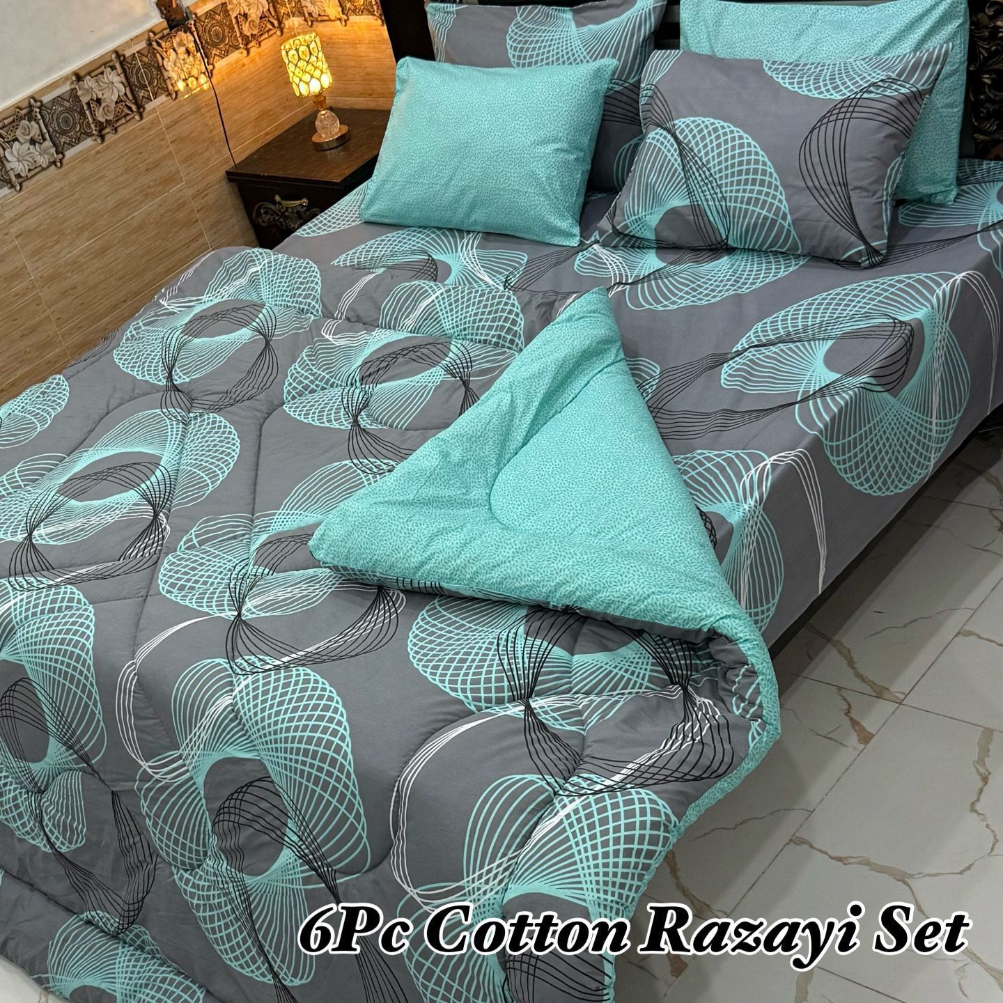 B ..6PC Cotton Vicky Razayi Set🔥