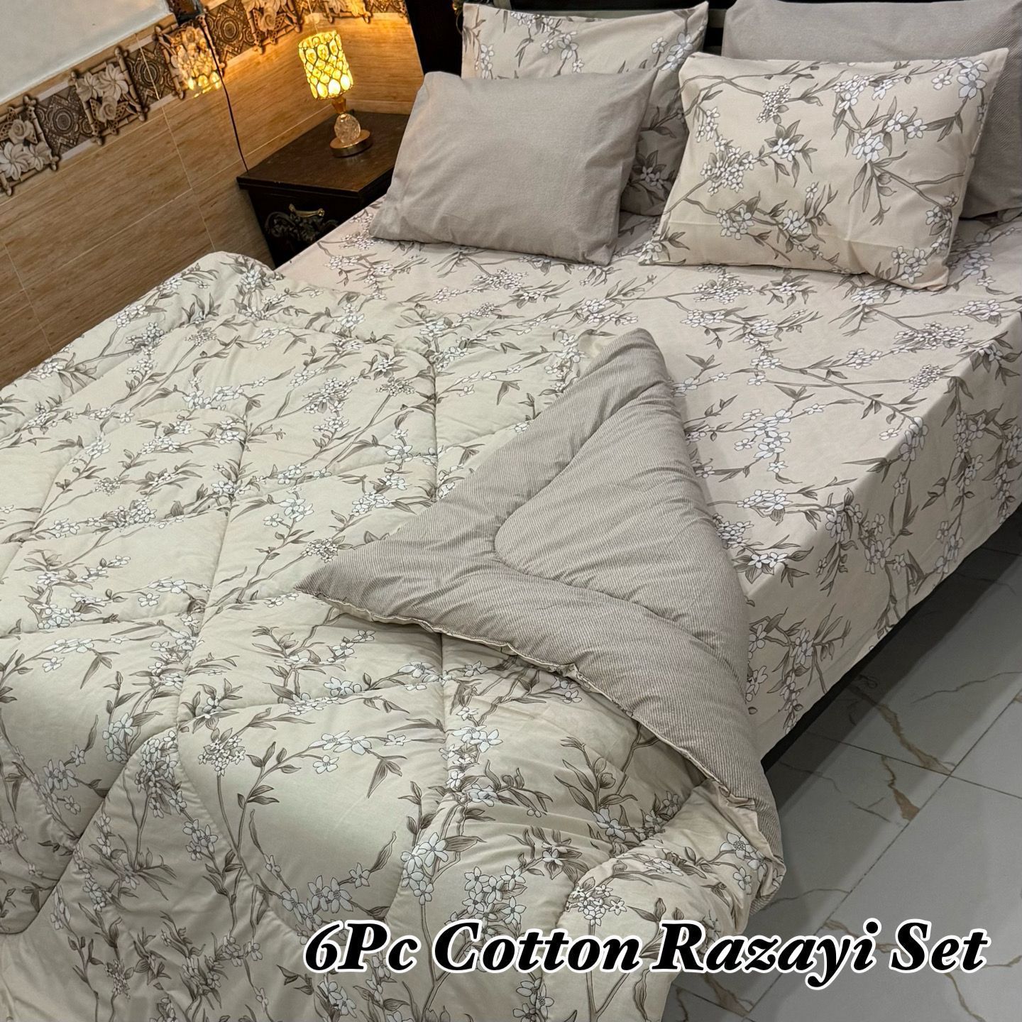 B ..6PC Cotton Vicky Razayi Set🔥