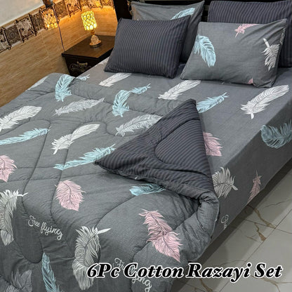 B ..6PC Cotton Vicky Razayi Set🔥