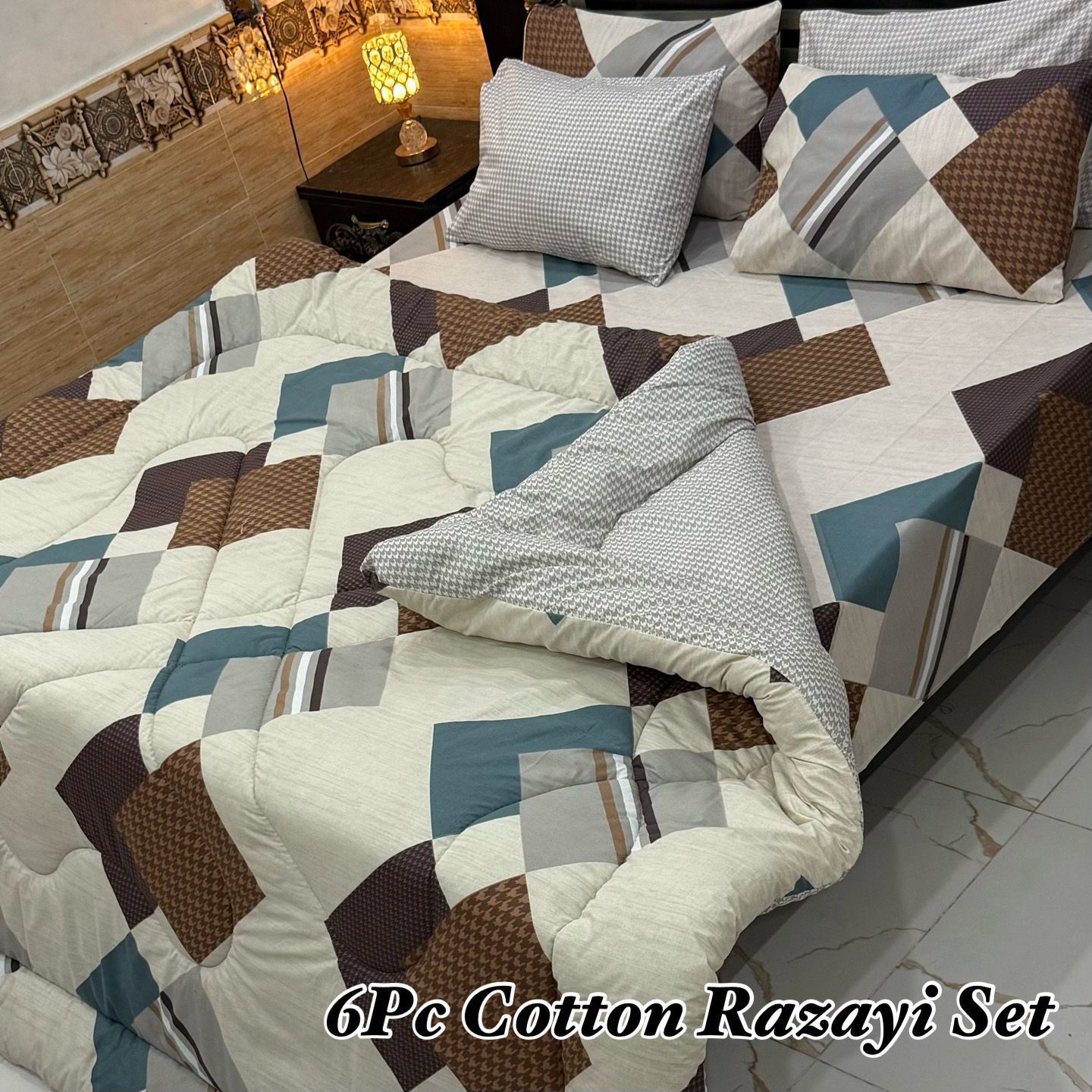 B ..6PC Cotton Vicky Razayi Set🔥