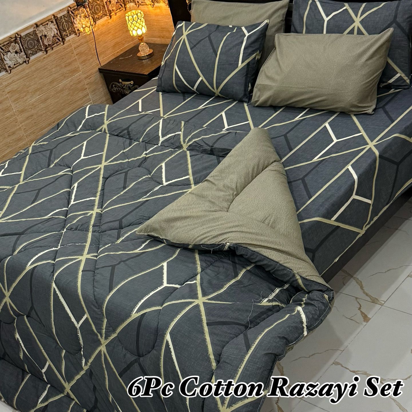 B ..6PC Cotton Vicky Razayi Set🔥