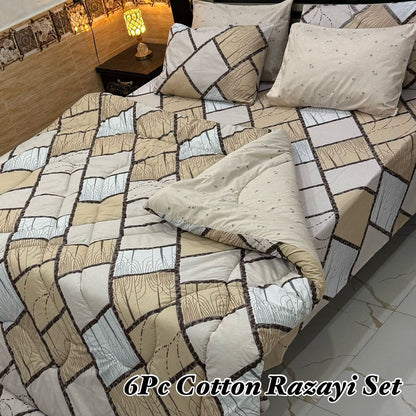B ..6PC Cotton Vicky Razayi Set🔥