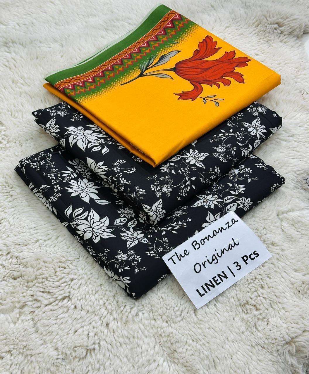 3pcs linen bonanza