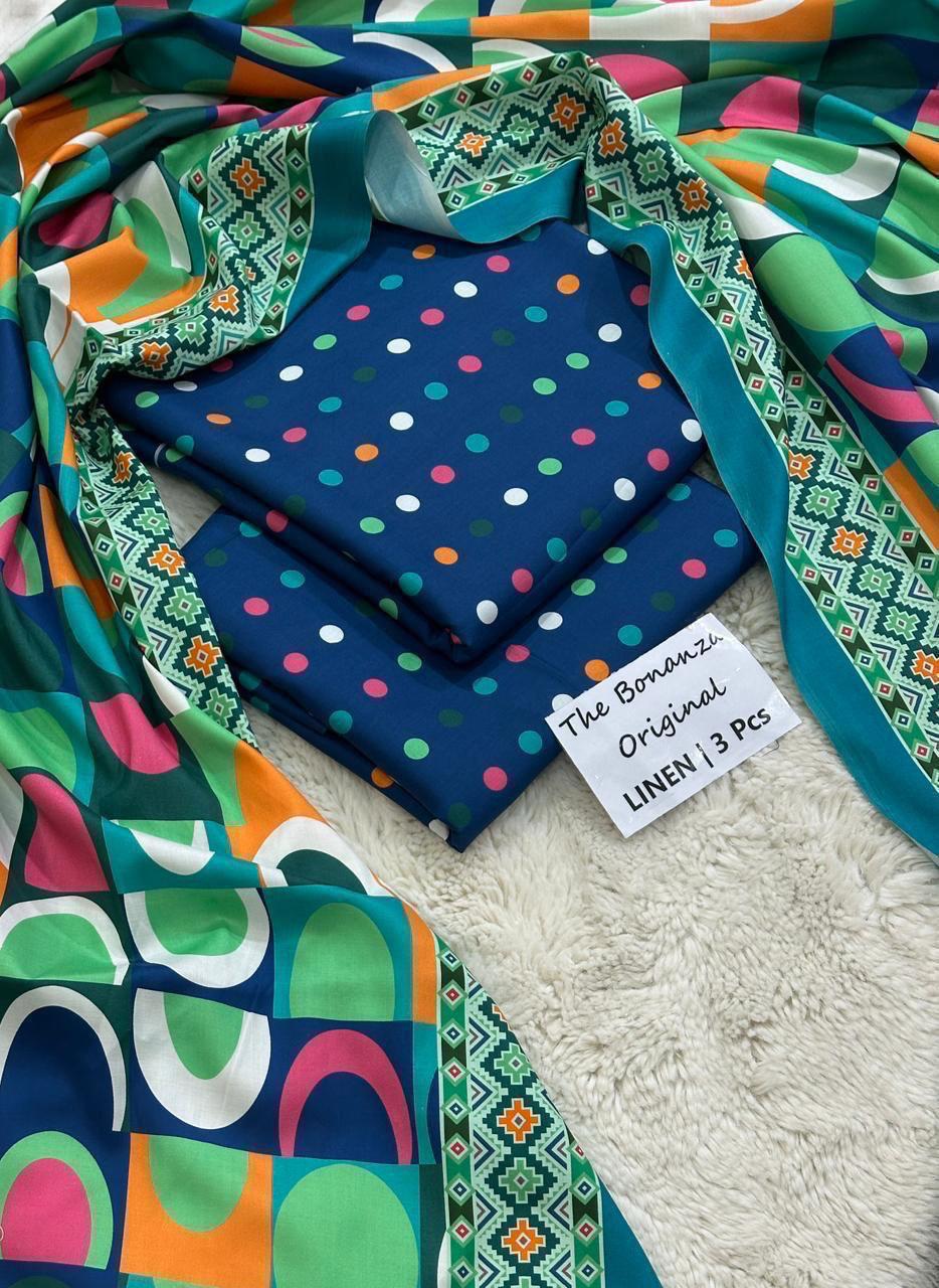 3pcs linen bonanza