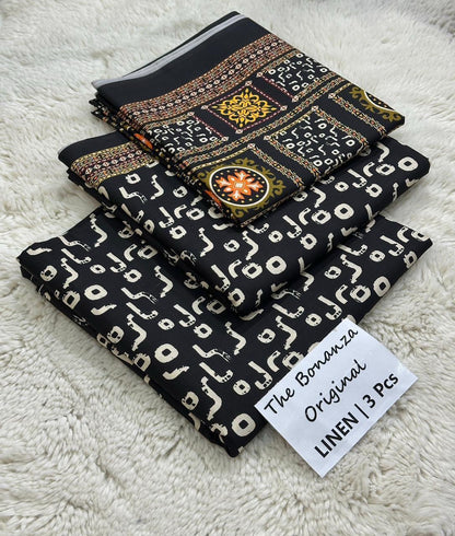 3pcs linen bonanza