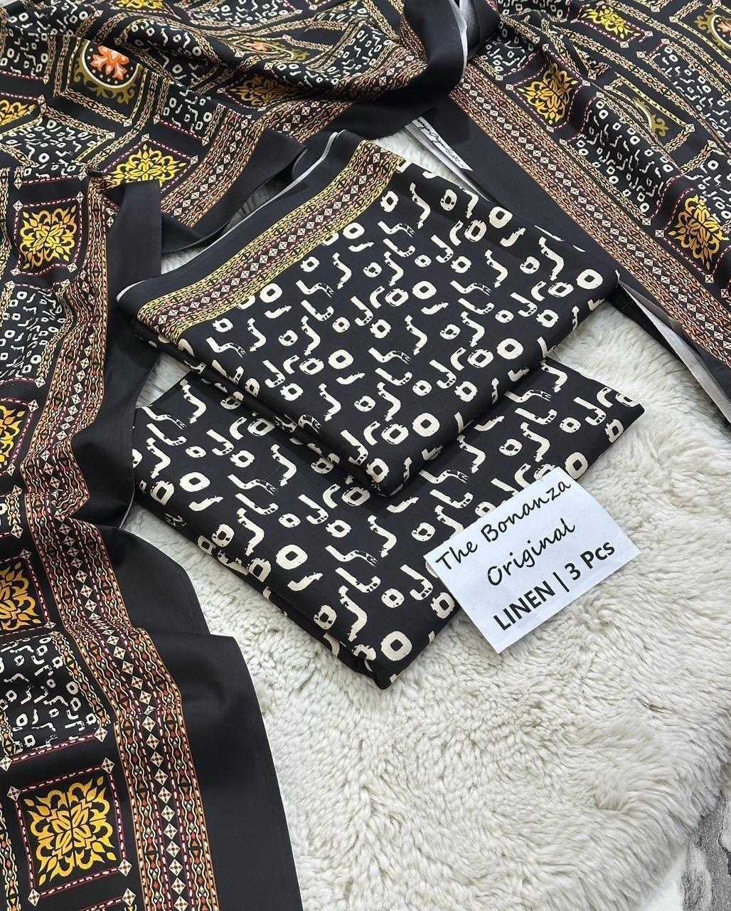 3pcs linen bonanza