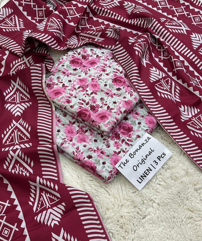 3pcs linen bonanza