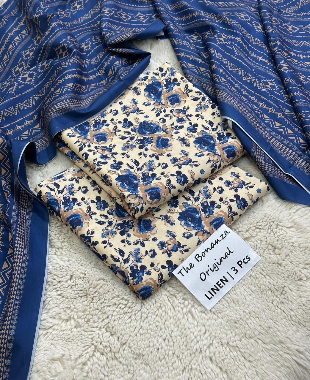 3pcs linen bonanza