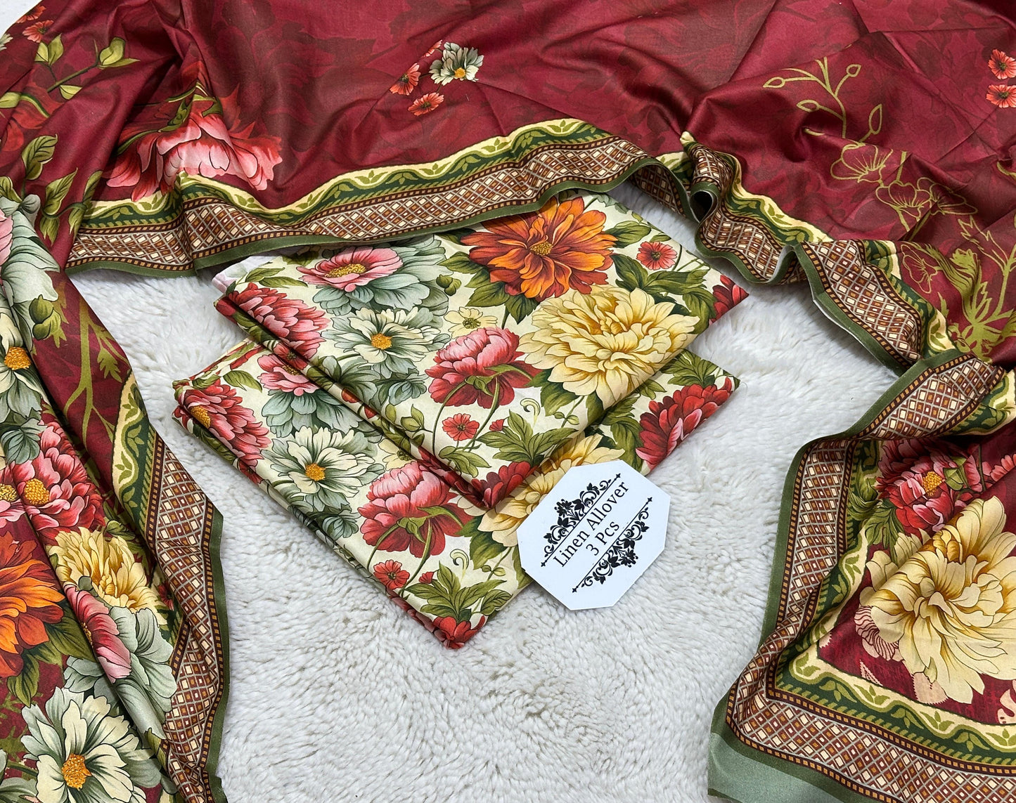 3pcs linen bonanza