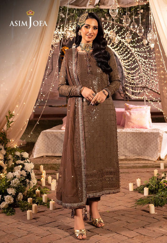 AJDA-05 EMBROIDERED CHIFFON