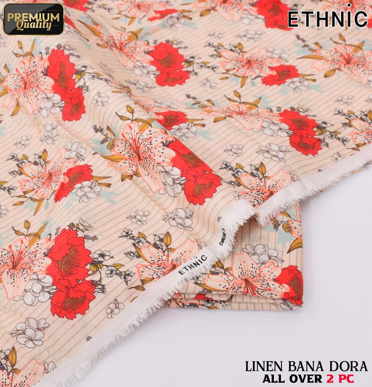 2PC Linen Bana Dora