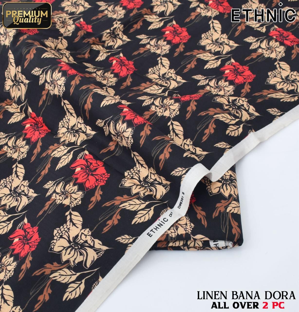 2PC Linen Bana Dora
