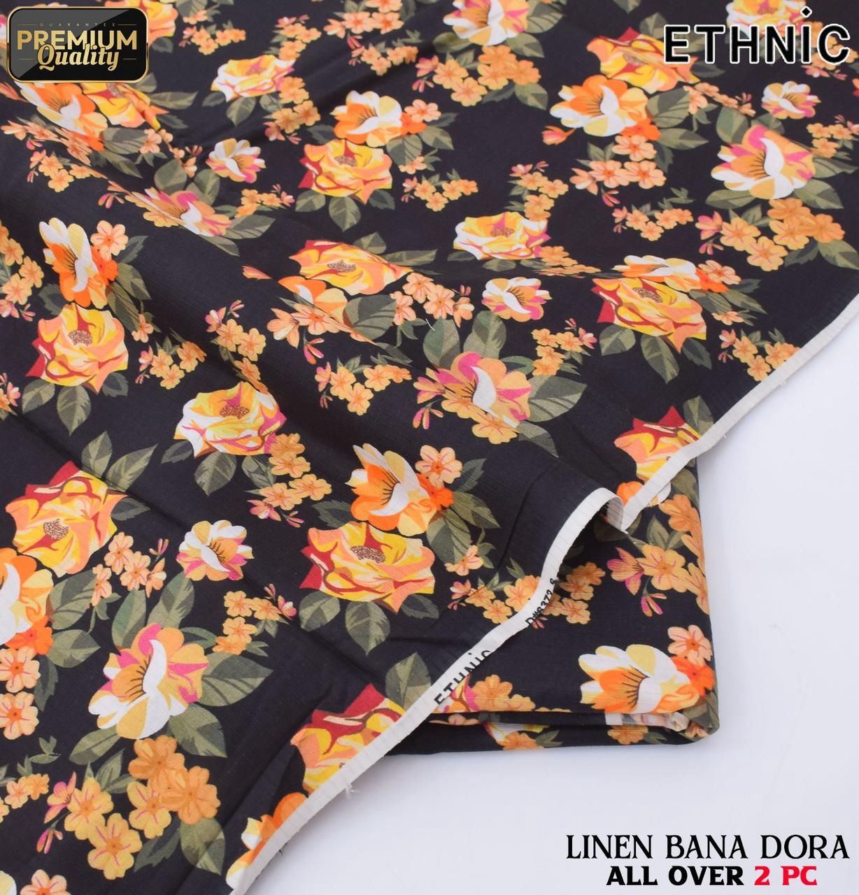 2PC Linen Bana Dora