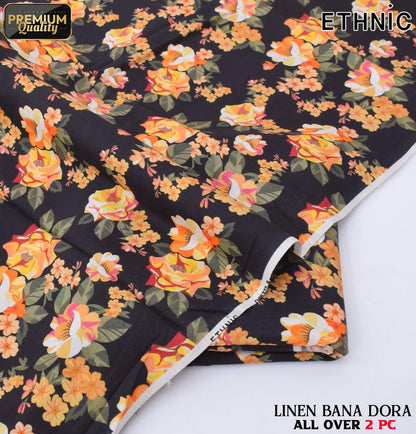 2PC Linen Bana Dora