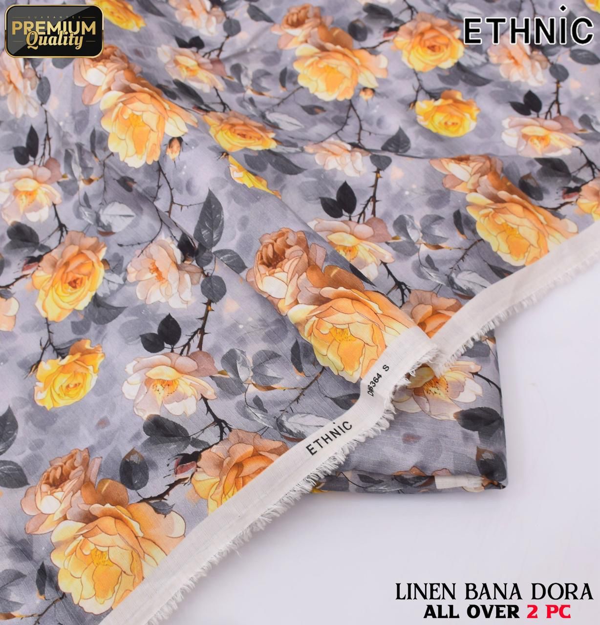 2PC Linen Bana Dora