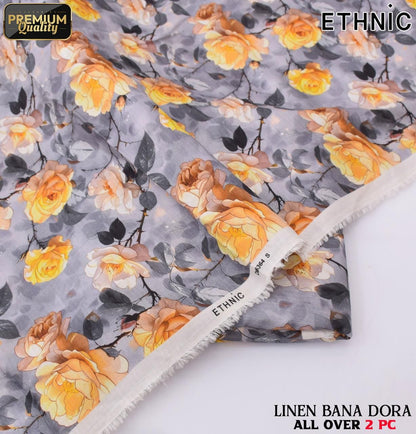 2PC Linen Bana Dora