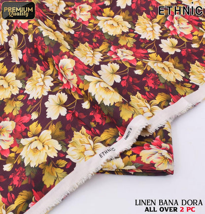 2PC Linen Bana Dora