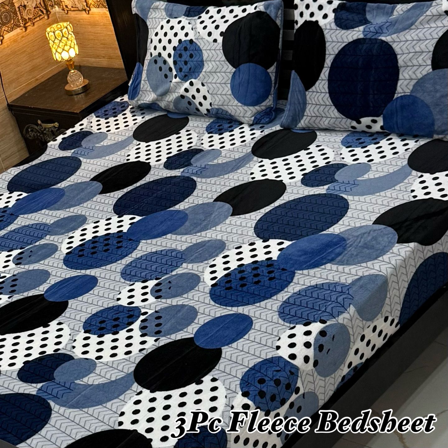 B .3pc Flees bedsheet 😍