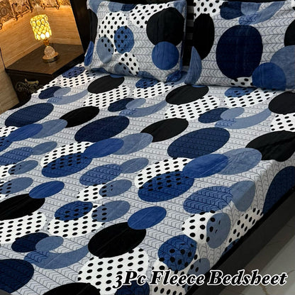B .3pc Flees bedsheet 😍