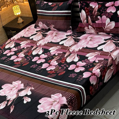 B .3pc Flees bedsheet 😍