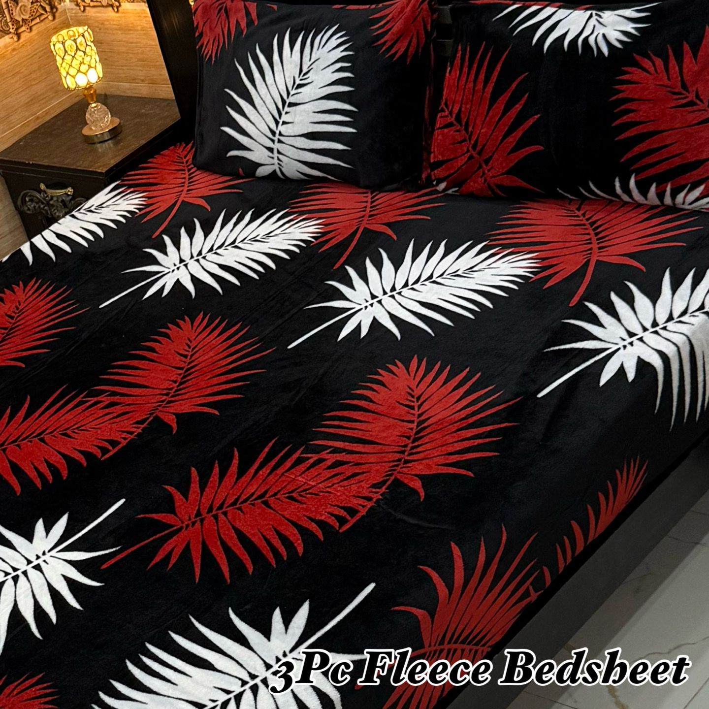B .3pc Flees bedsheet 😍