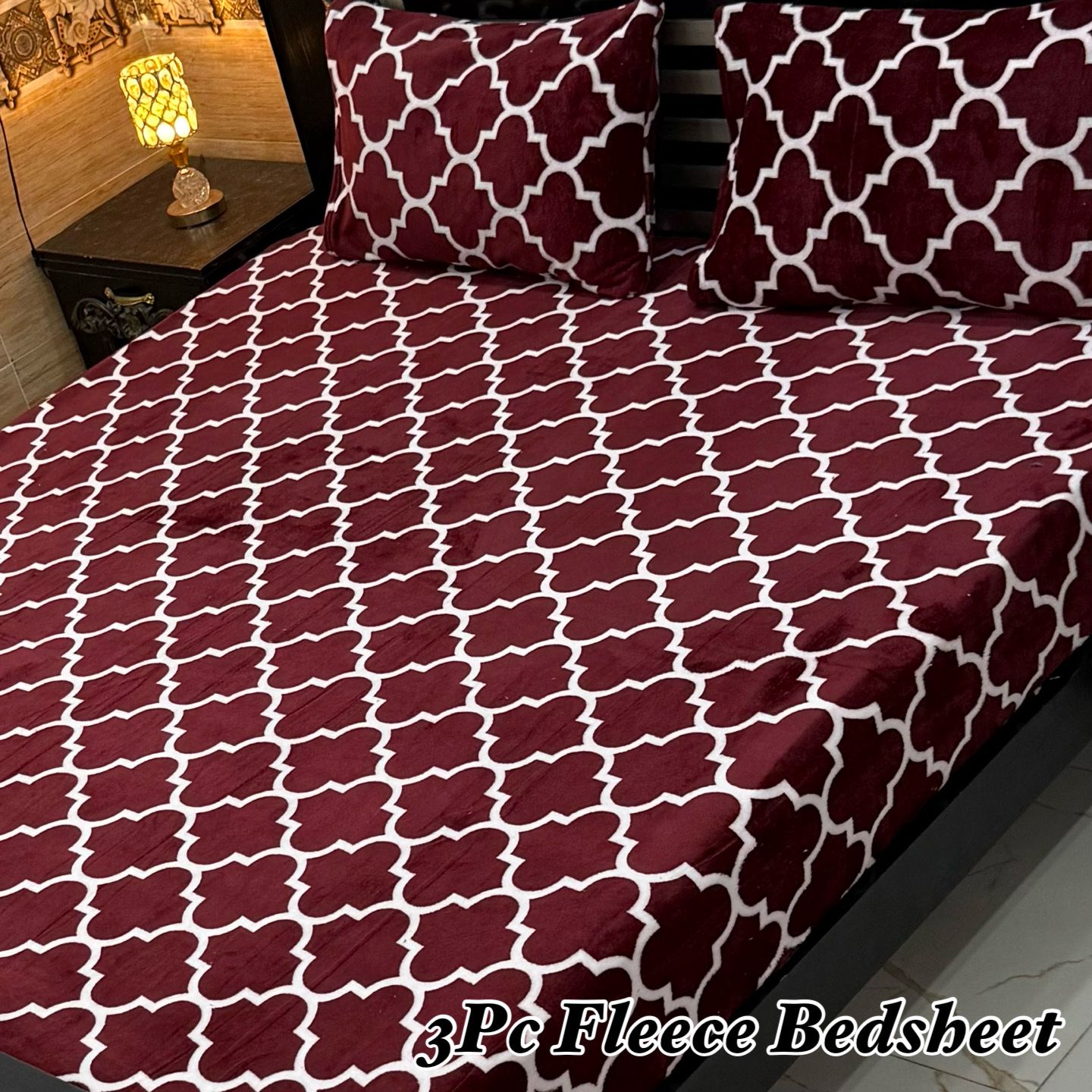B .3pc Flees bedsheet 😍
