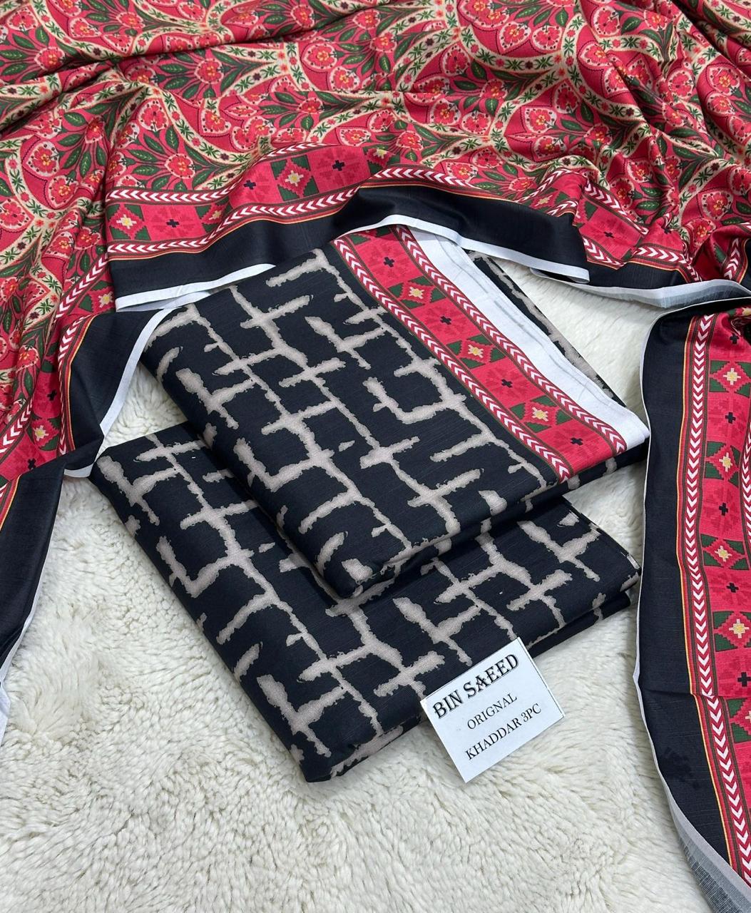 3PC BINSAEED KHADDER