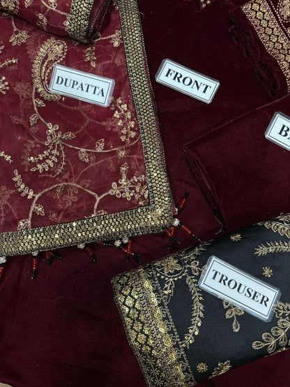 Jazmine Luxury Velvet Suit