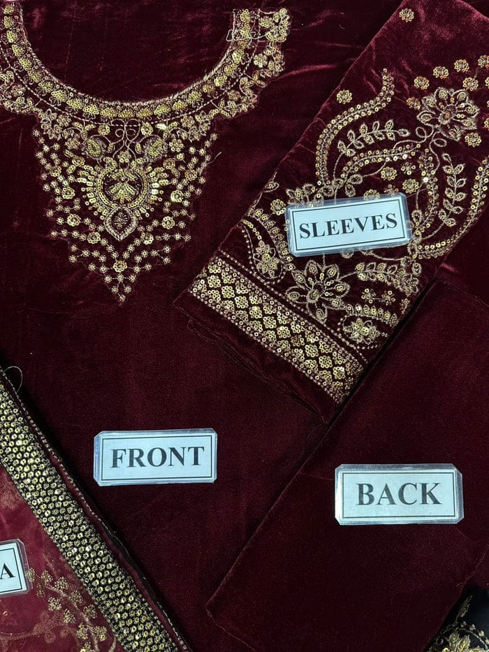 Jazmine Luxury Velvet Suit