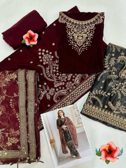 Jazmine Luxury Velvet Suit