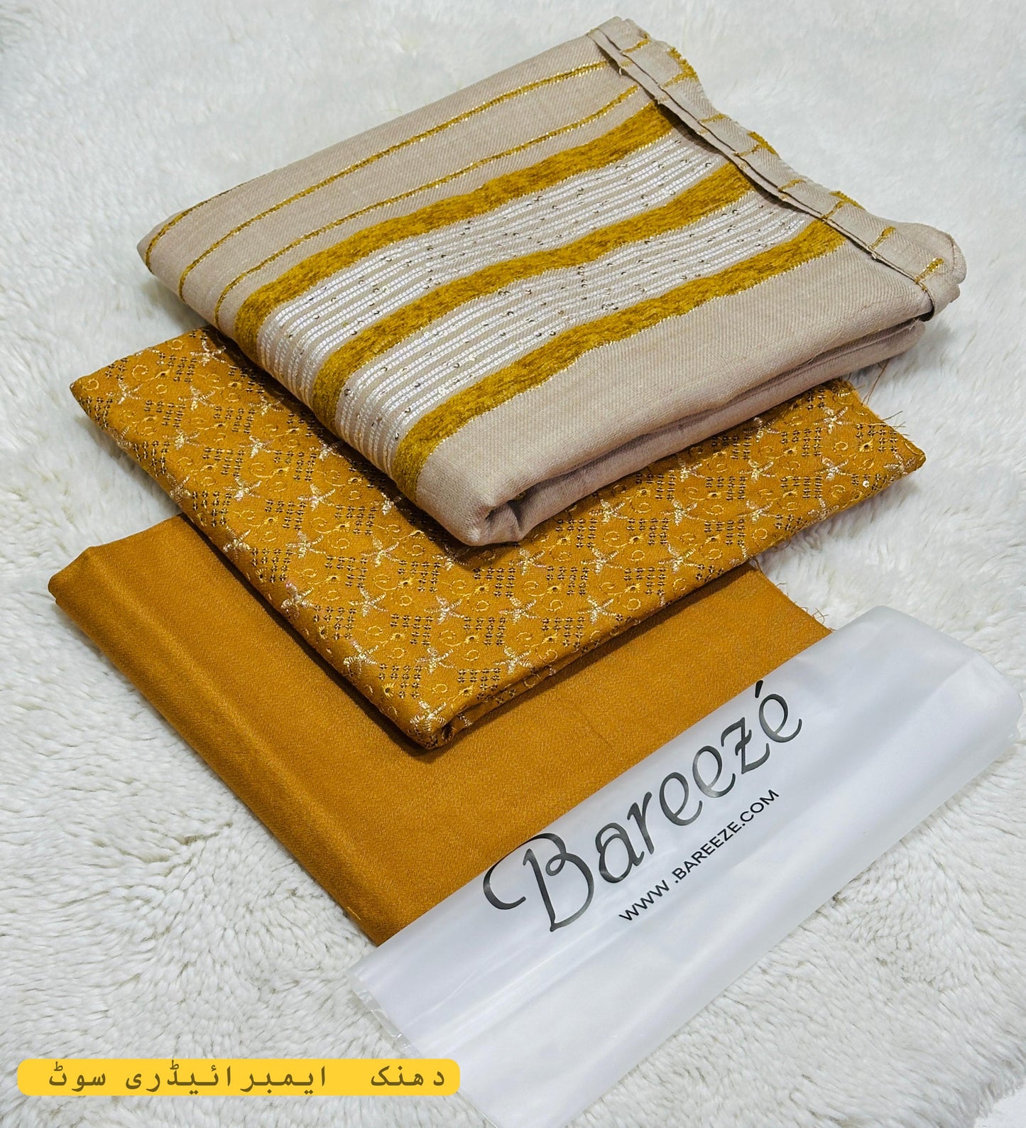 3pc BAREEZE   DHANAK