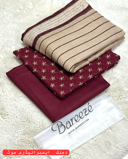 3pc BAREEZE   DHANAK