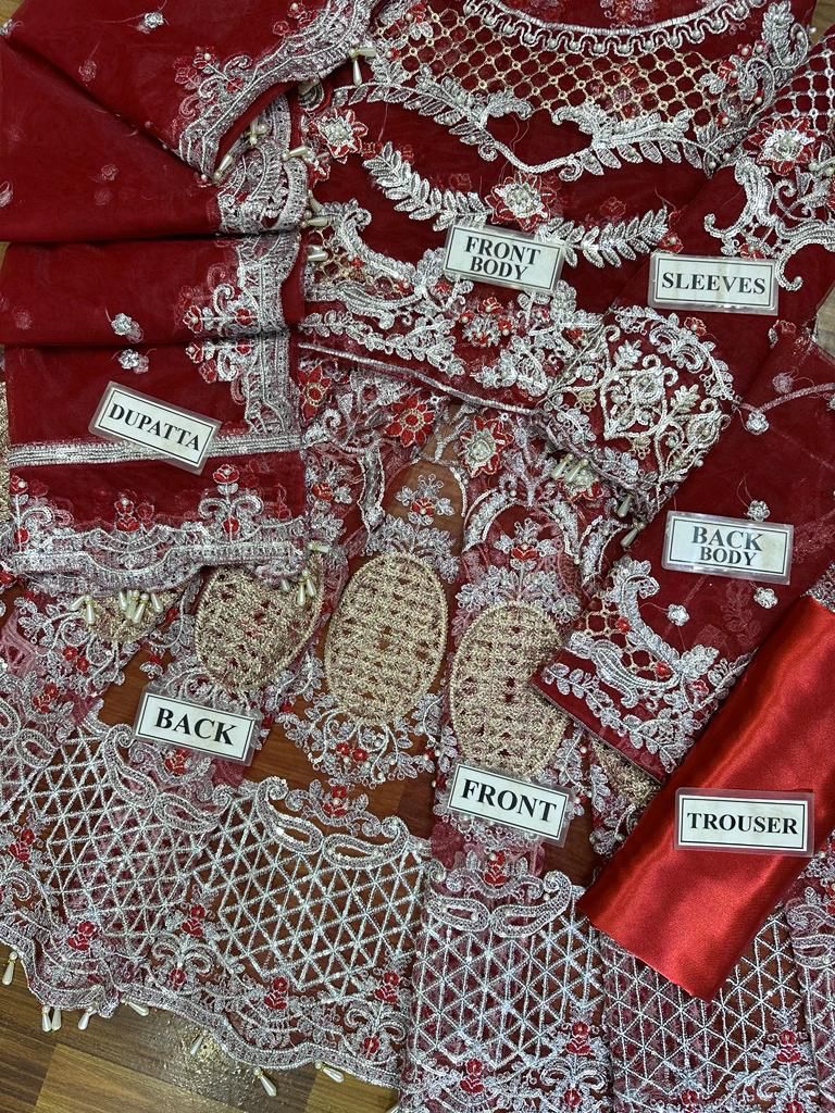 net maxi & silk  trouser