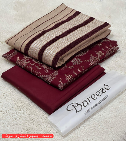 3pc BAREEZE  DHANAK