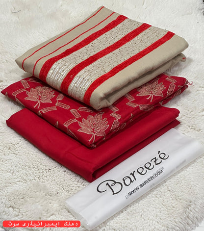 3pc BAREEZE  DHANAK