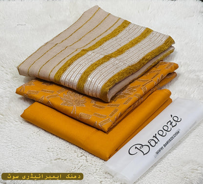 3pc BAREEZE  DHANAK