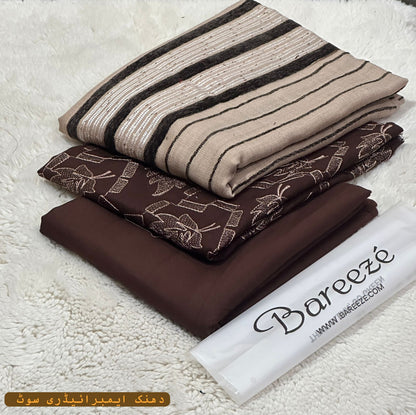 3pc BAREEZE  DHANAK