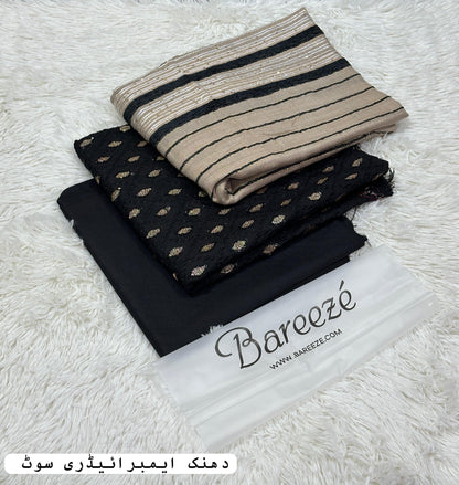 3pc BAREEZE  DHANAK