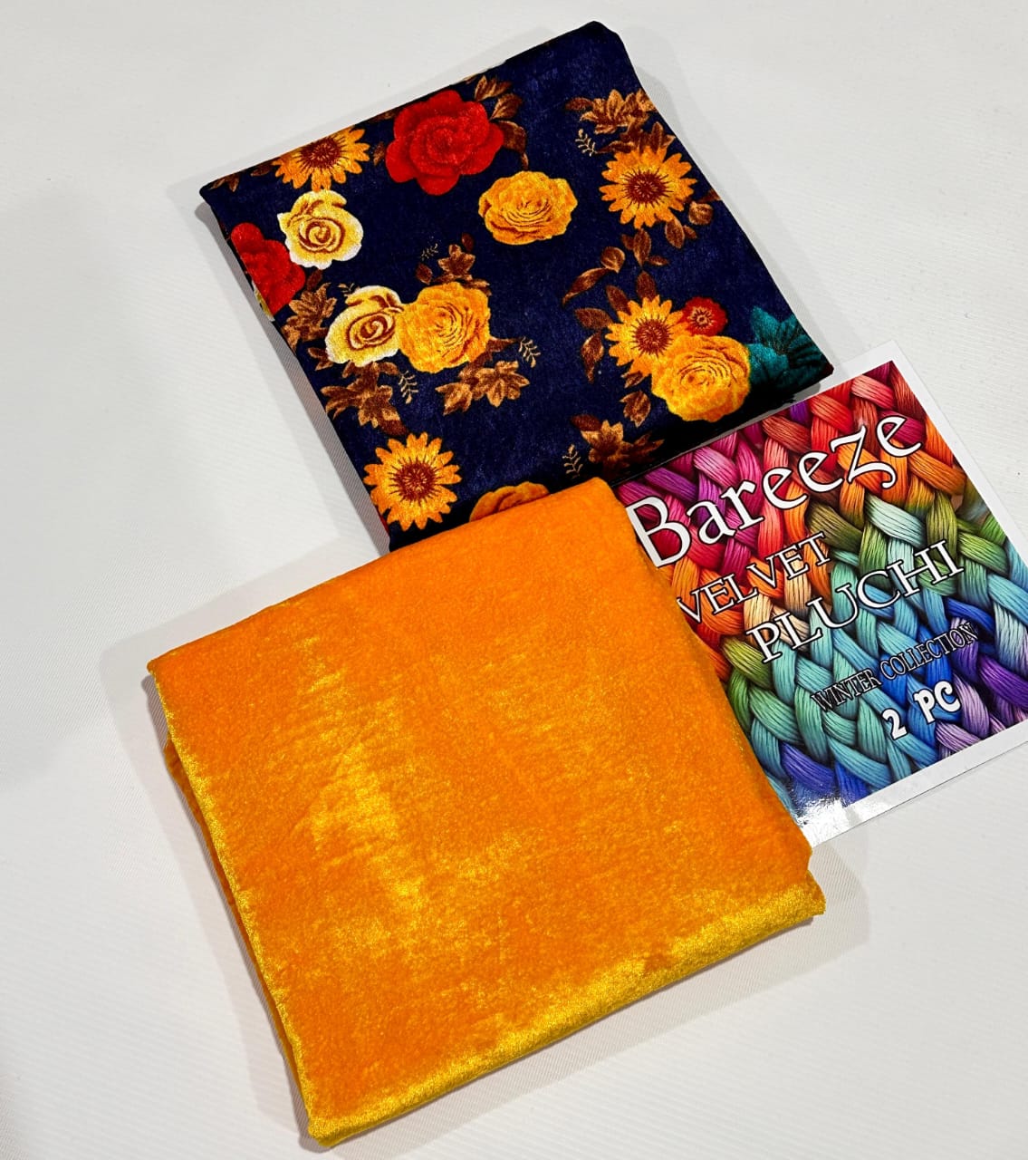 2pc VELVET PLUCHI