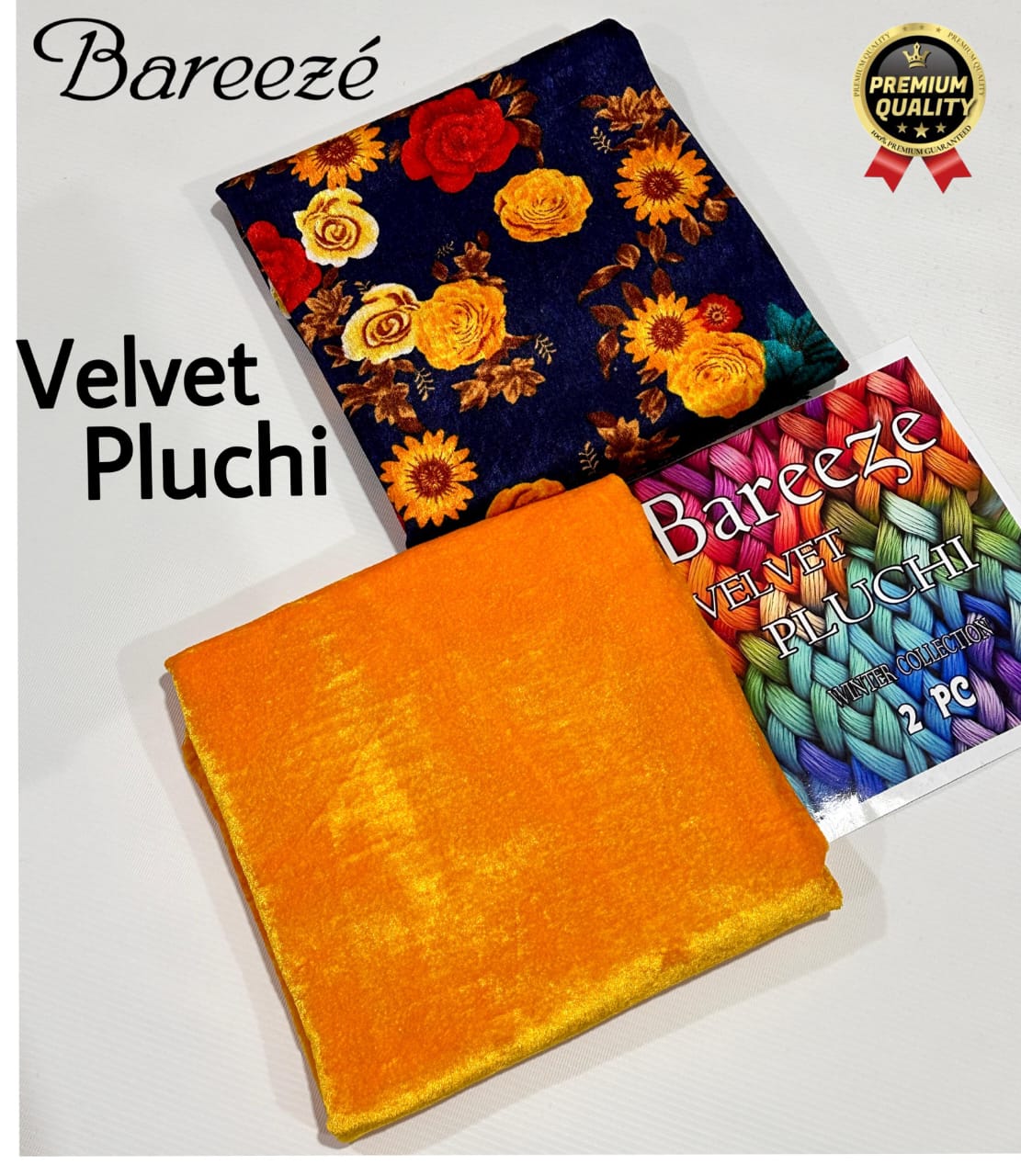 2pc VELVET PLUCHI