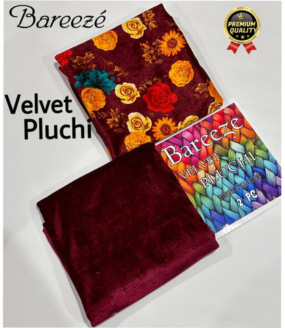 2pc VELVET PLUCHI