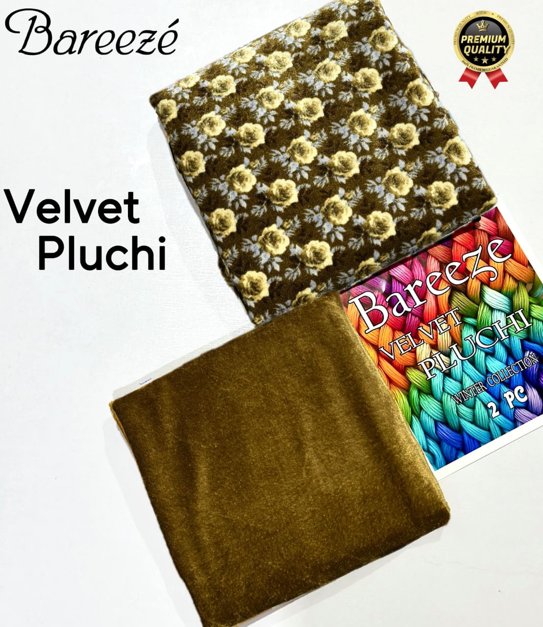 2pc VELVET PLUCHI