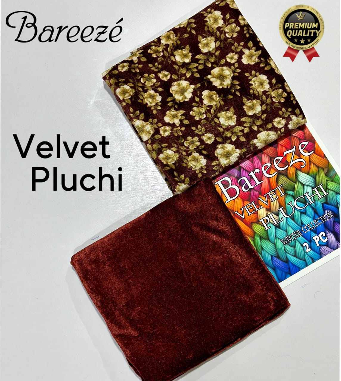 2pc VELVET PLUCHI