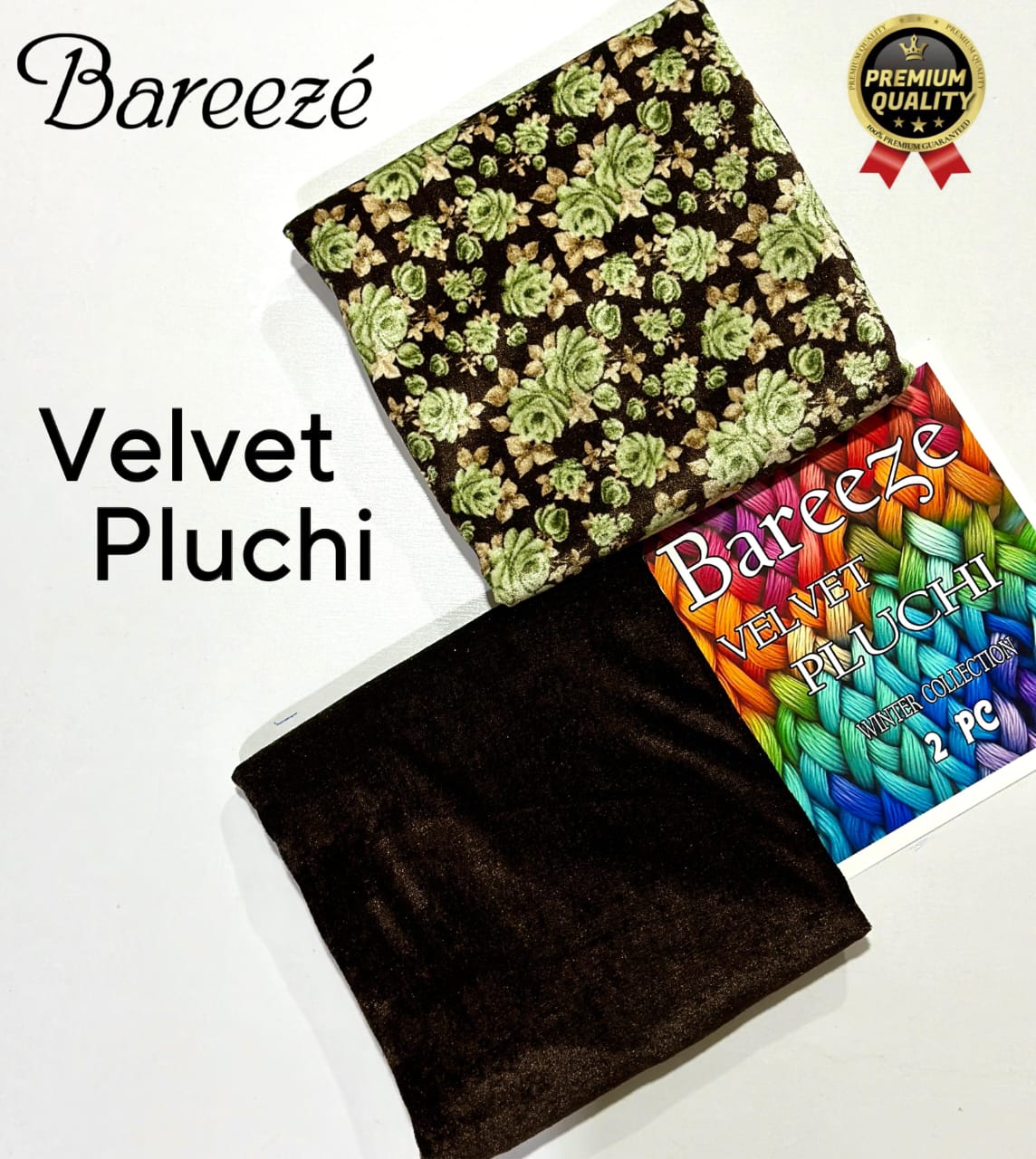 2pc VELVET PLUCHI