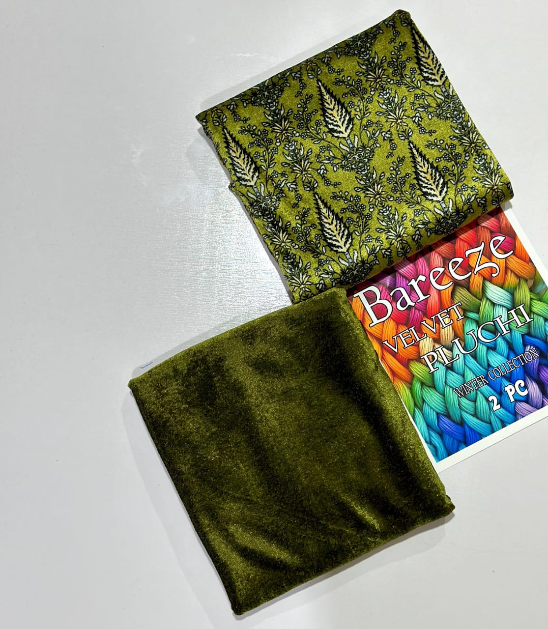2pc VELVET PLUCHI