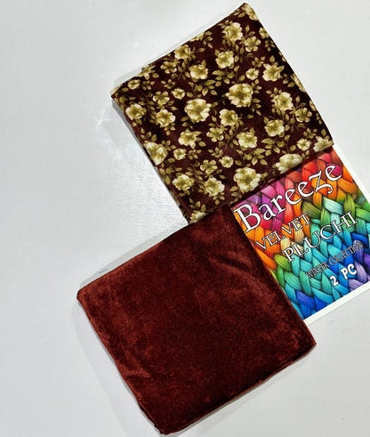 2pc VELVET PLUCHI